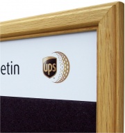 Premium Oak Framed Felt Noticeboard